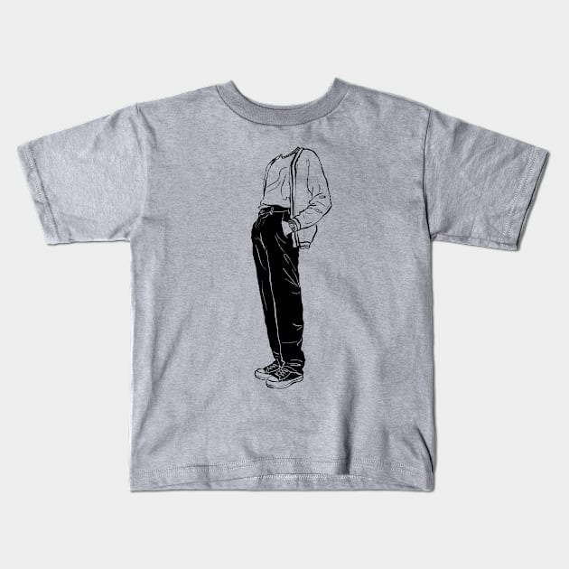 Headless Hipster Kids T-Shirt by A-StyleDesigns